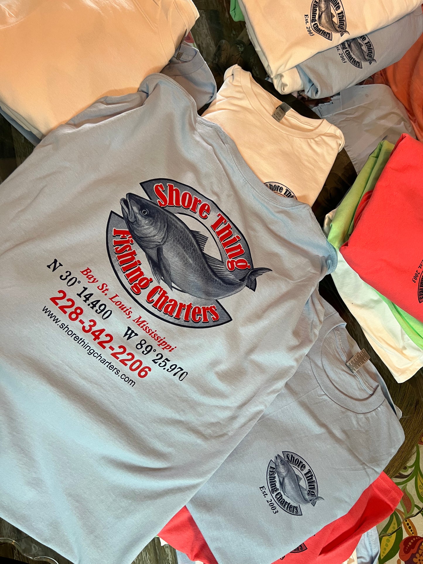 STC Light Blue Original Logo T Shirt