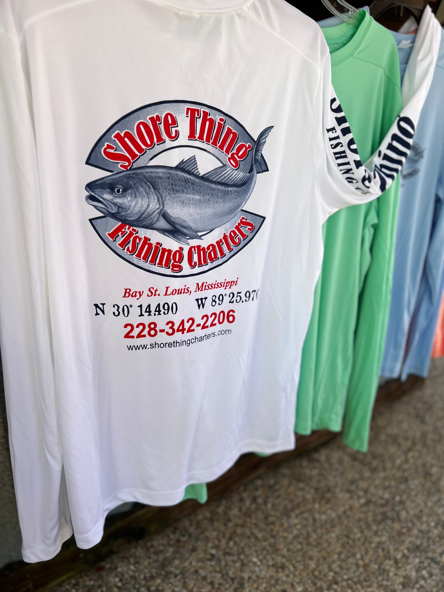 STC White UPC 50 Dry Fit Long Sleeve