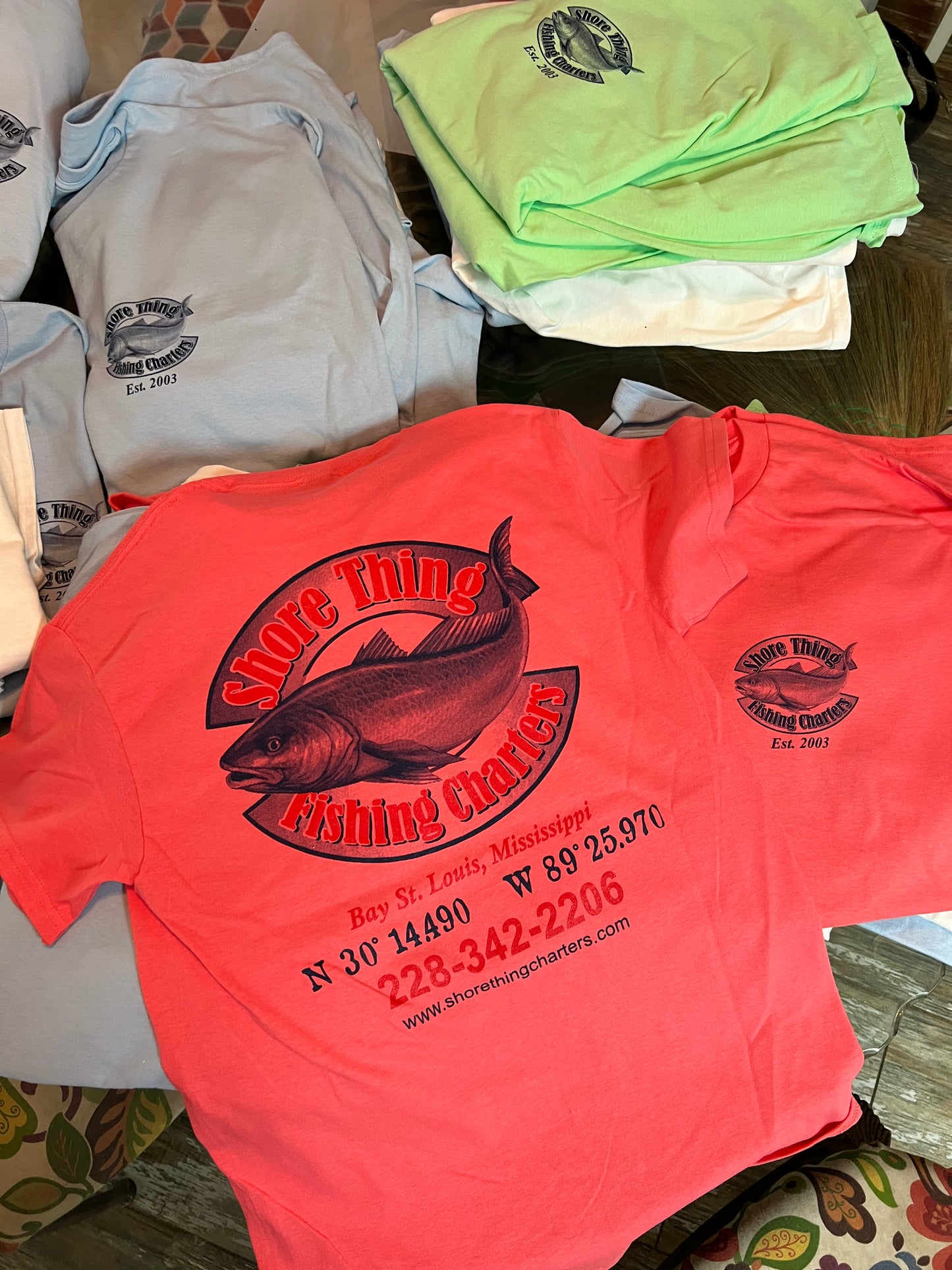 STC Coral Original Logo T Shirt