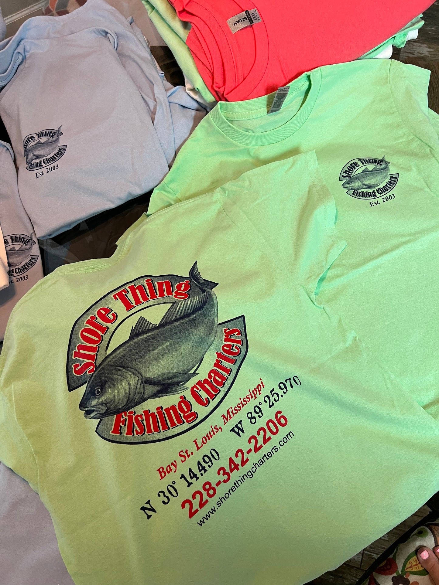 STC Mint Green Original Logo TShirt