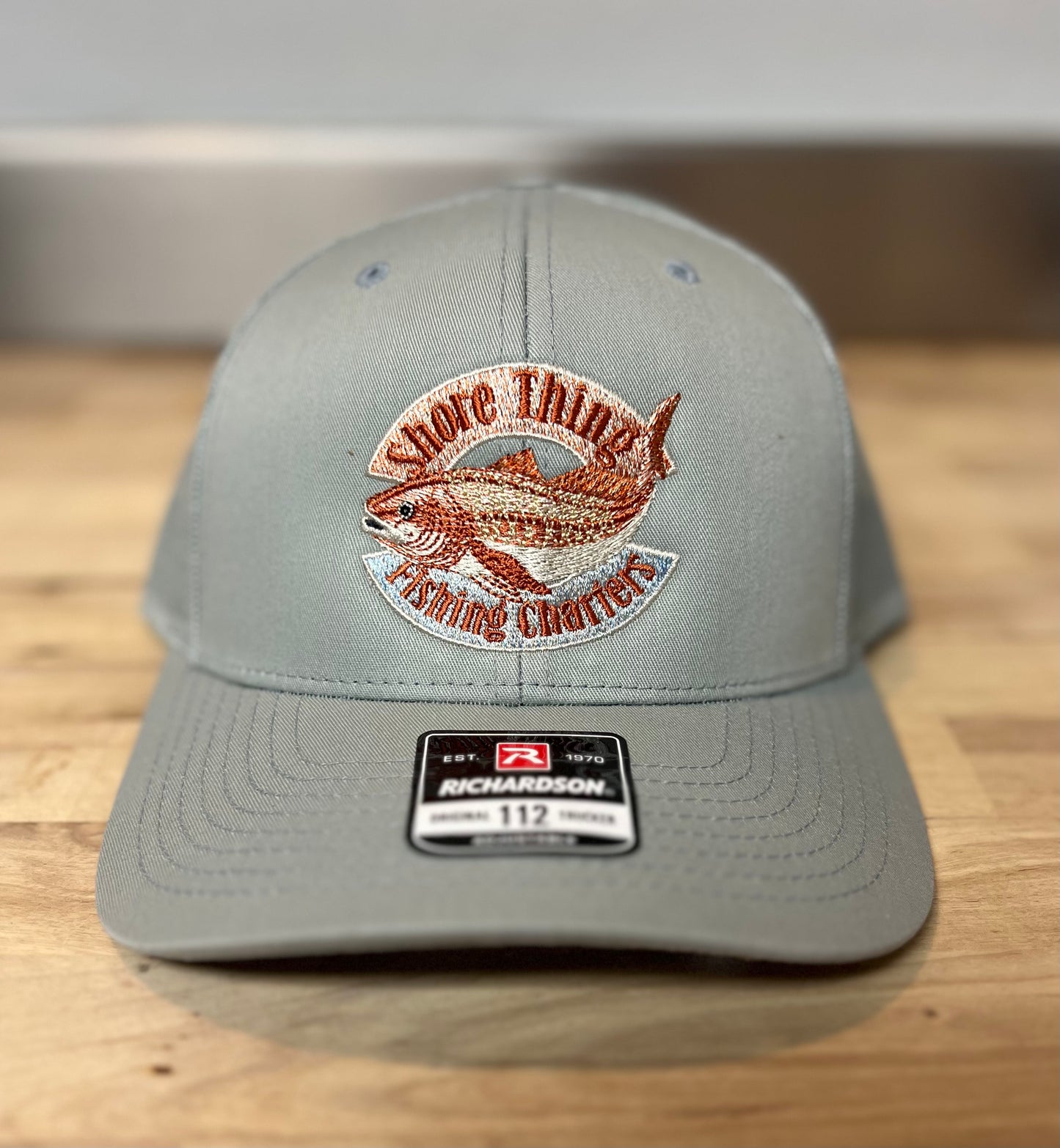 STC Light Grey Stitched Logo Hat