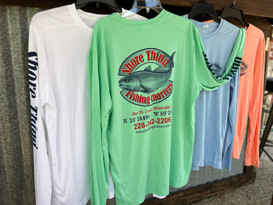 STC Mint Green UPC 50 Long Sleeve Dry Fit
