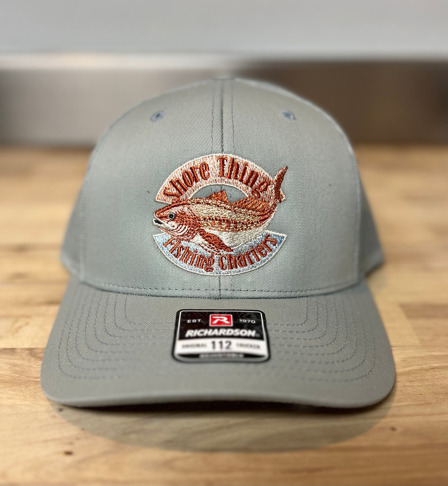STC Light Grey Stitched Logo Hat